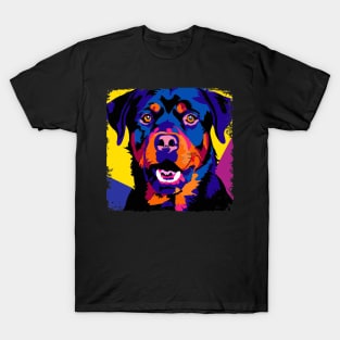 Rottweiler Pop Art - Dog Lover Gifts T-Shirt